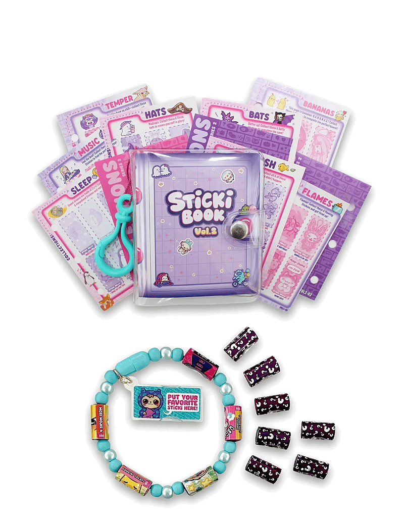 Sticki Rolls - STICKI ROLLS STICKI BOOK S2 - skartgripir og fylgihlutir - multi colour - 3