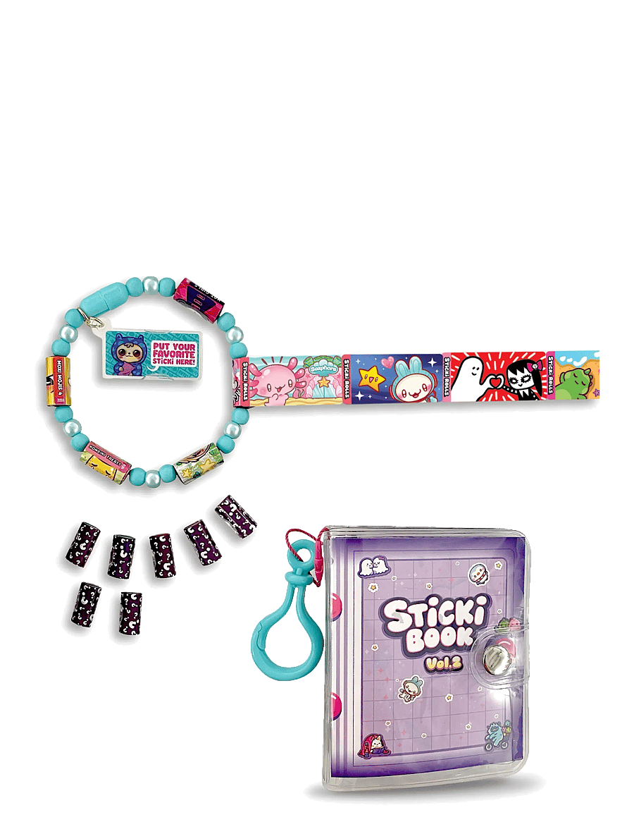 Sticki Rolls - STICKI ROLLS STICKI BOOK S2 - smykker & accessories - multi colour - 3