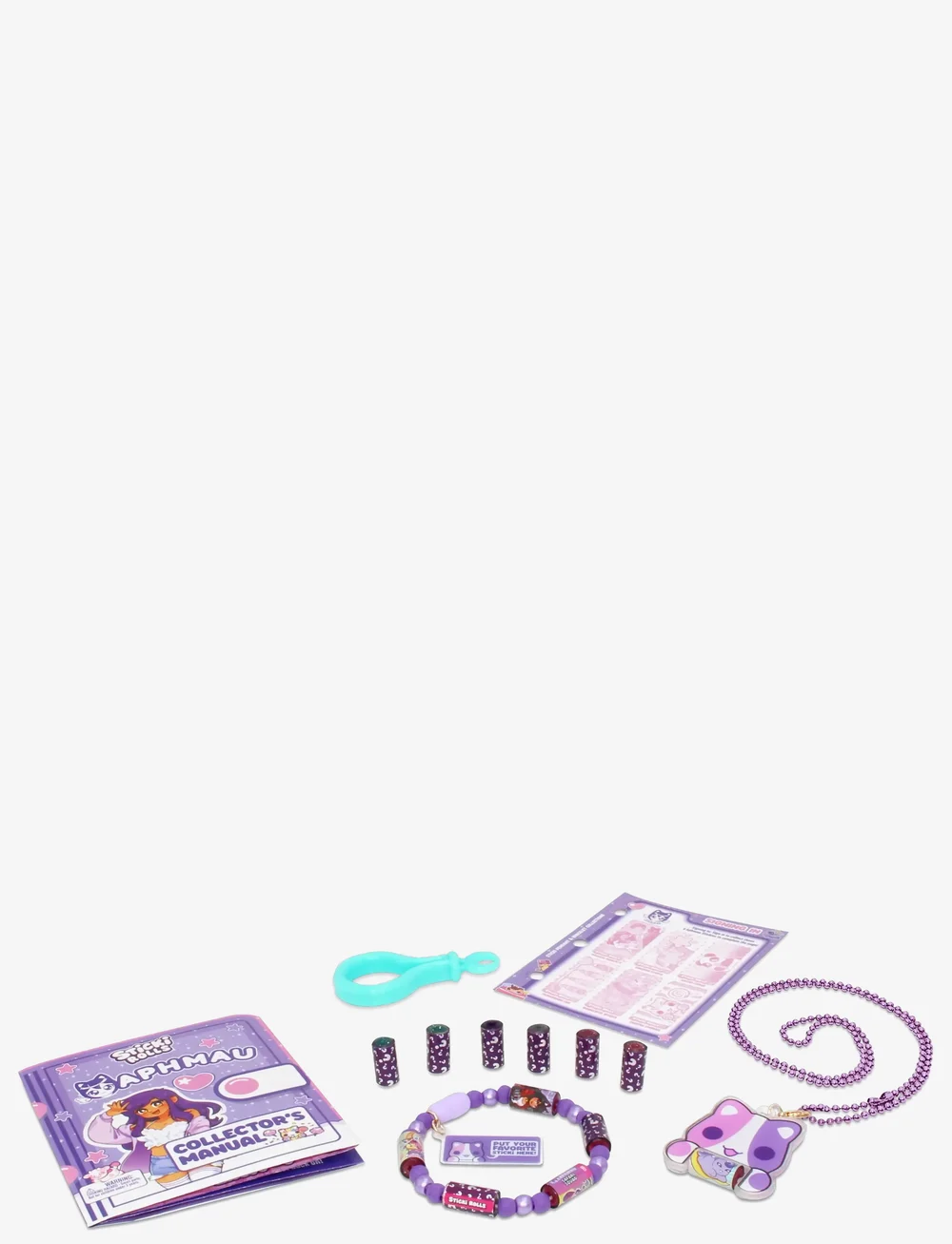 Sticki Rolls - STICKI ROLLS STICKI APHMAU PENDANT - klistermärken - multi colour - 2