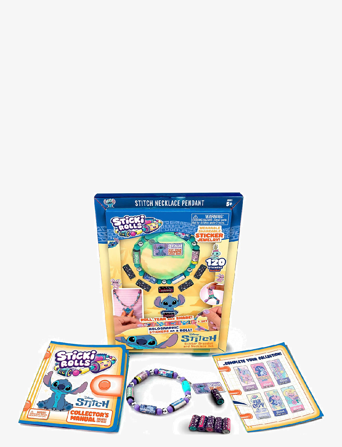 Sticki Rolls - STICKI ROLLS STITCH PENDANT - jewellery & accessories - multi colour - 2