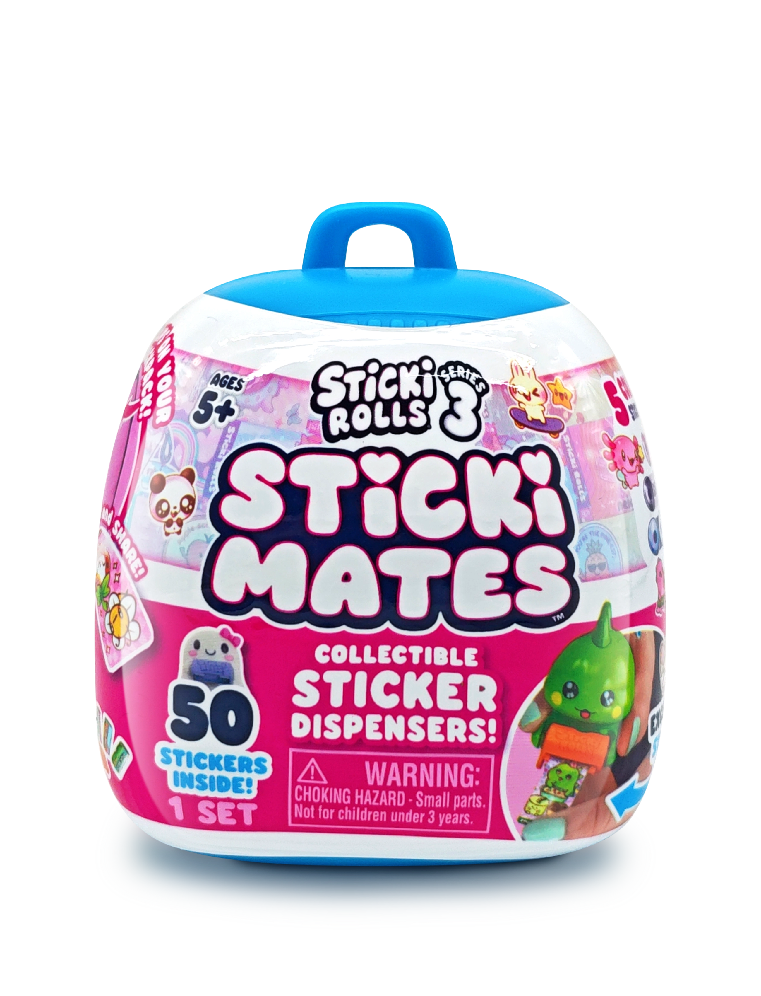 Sticki Rolls Sticki Mates Ass Cdu, Børn, Stickers, Multi/mønstret, Str: ONE SIZE