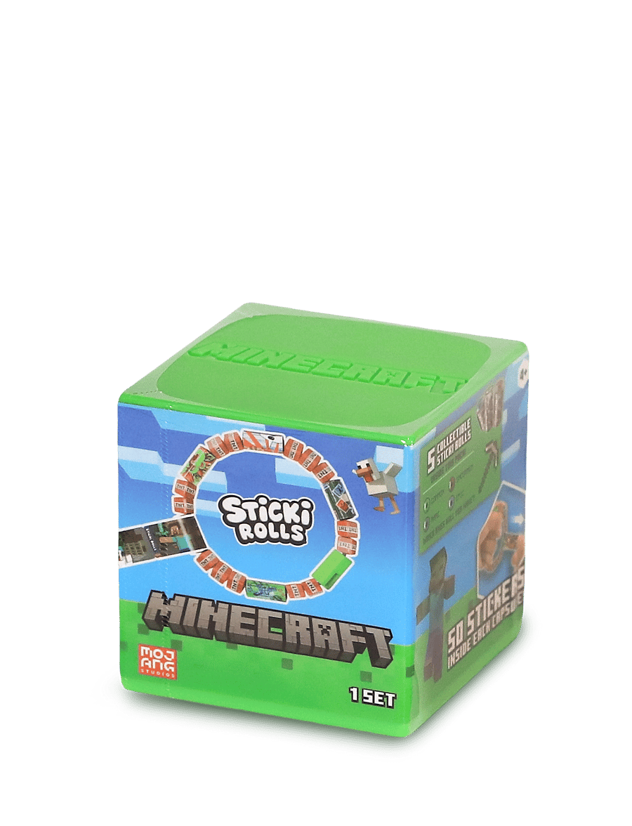Sticki Rolls - STICKI ROLLS STICKI BAND CAPSULE MINECRAFT CDU - klistermärken - multi colour - 0