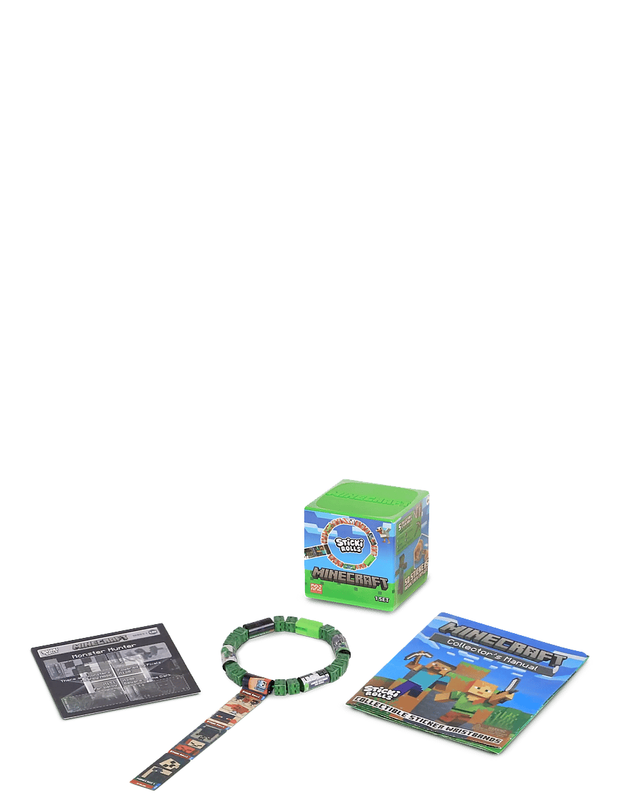 Sticki Rolls - STICKI ROLLS STICKI BAND CAPSULE MINECRAFT CDU - klistermärken - multi colour - 1