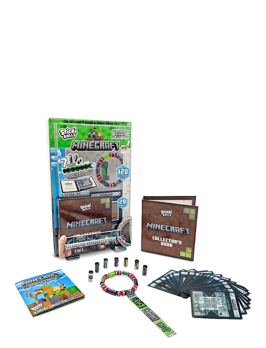 Sticki Rolls - STICKI ROLLS STICKI BOOK MINECRAFT - multi colour - 1