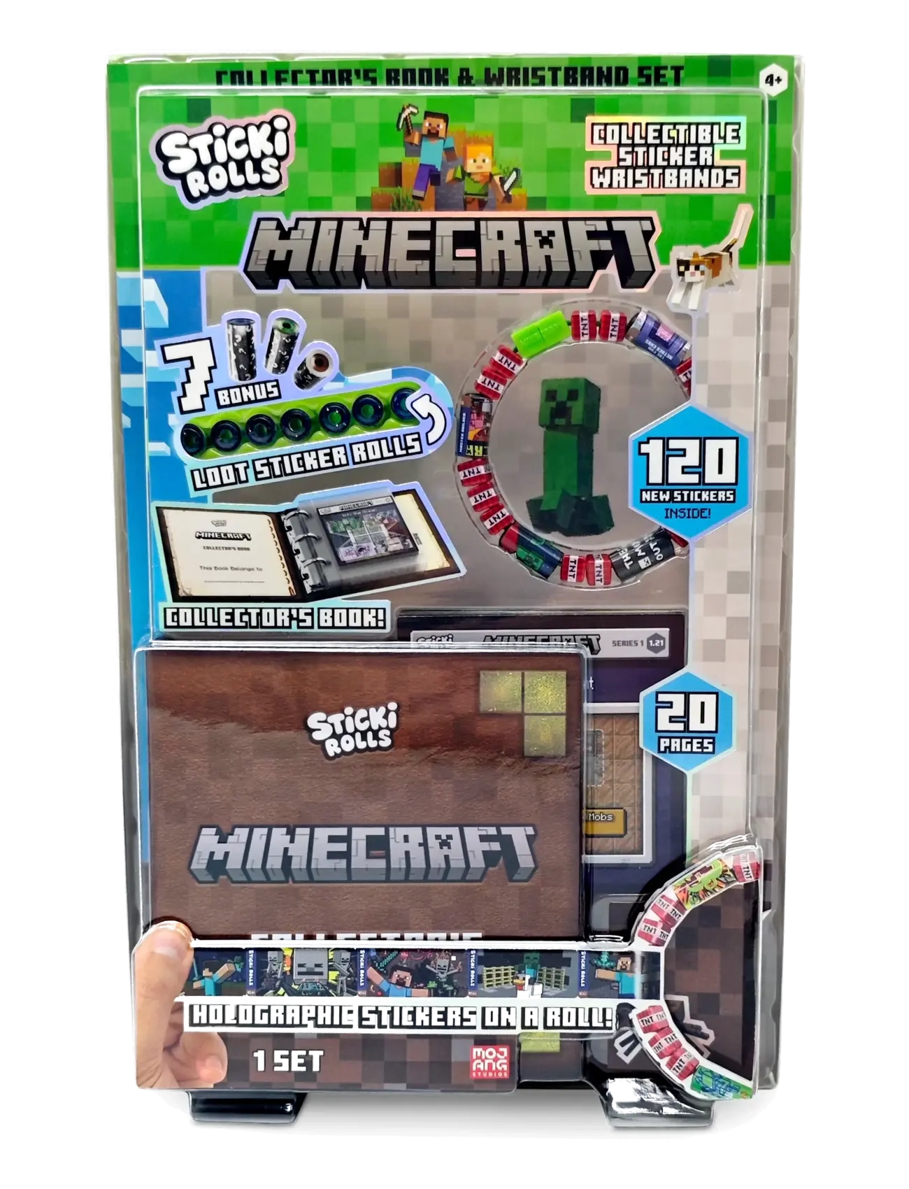 Sticki Rolls - STICKI ROLLS STICKI BOOK MINECRAFT - multi colour - 2