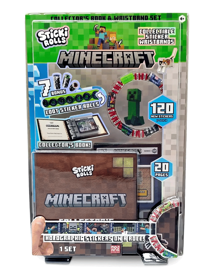 Sticki Rolls - STICKI ROLLS STICKI BOOK MINECRAFT - multi colour - 2
