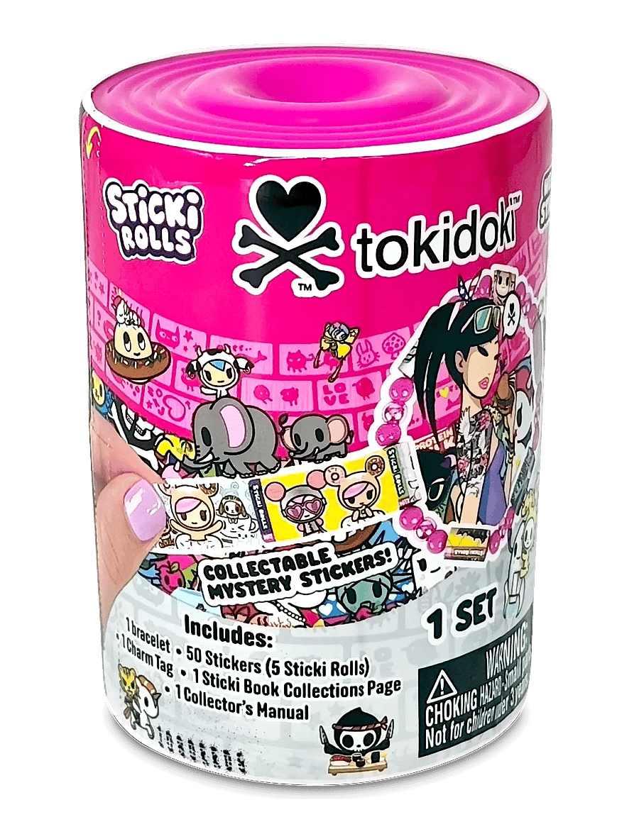 Sticki Rolls - STICKI ROLLS STICKI BAND CAPSULE TOKIDOKI CDU - klistermärken - multi colour - 0
