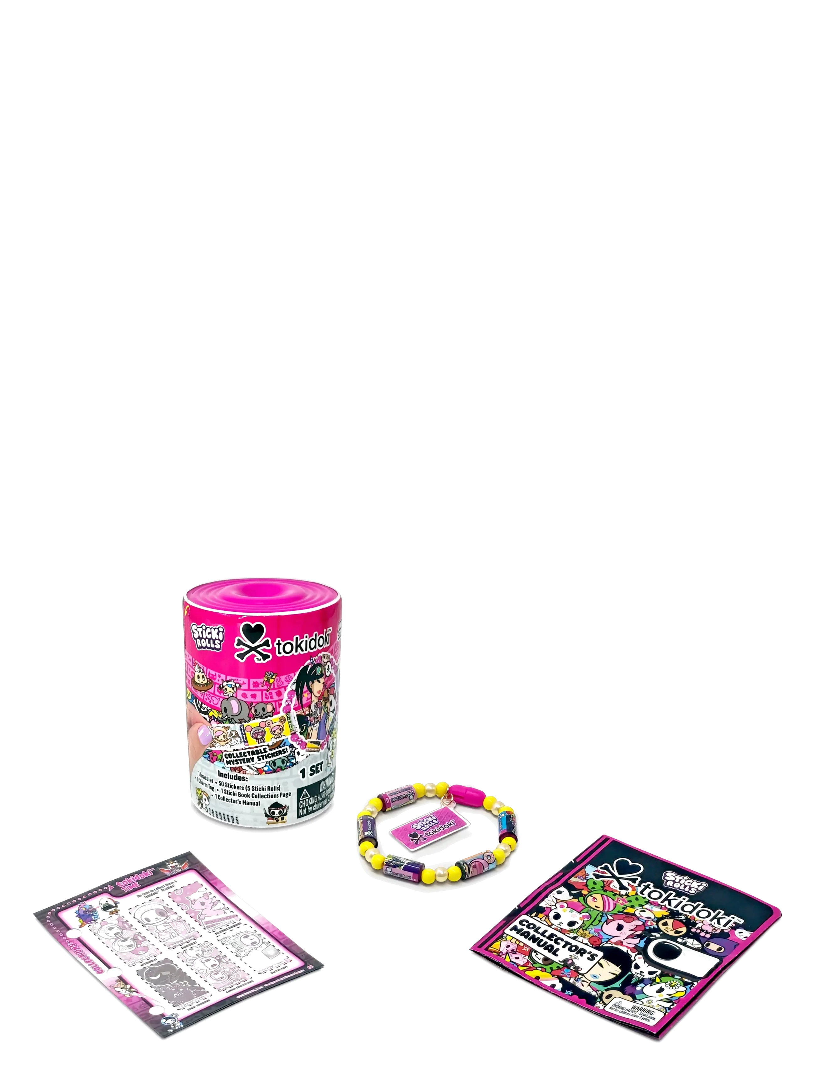 Sticki Rolls - STICKI ROLLS STICKI BAND CAPSULE TOKIDOKI CDU - klistermärken - multi colour - 1