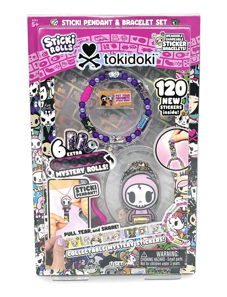 Sticki Rolls - STICKI ROLLS STICKI PENDANT TOKIDOKI CDU - multi colour - 1