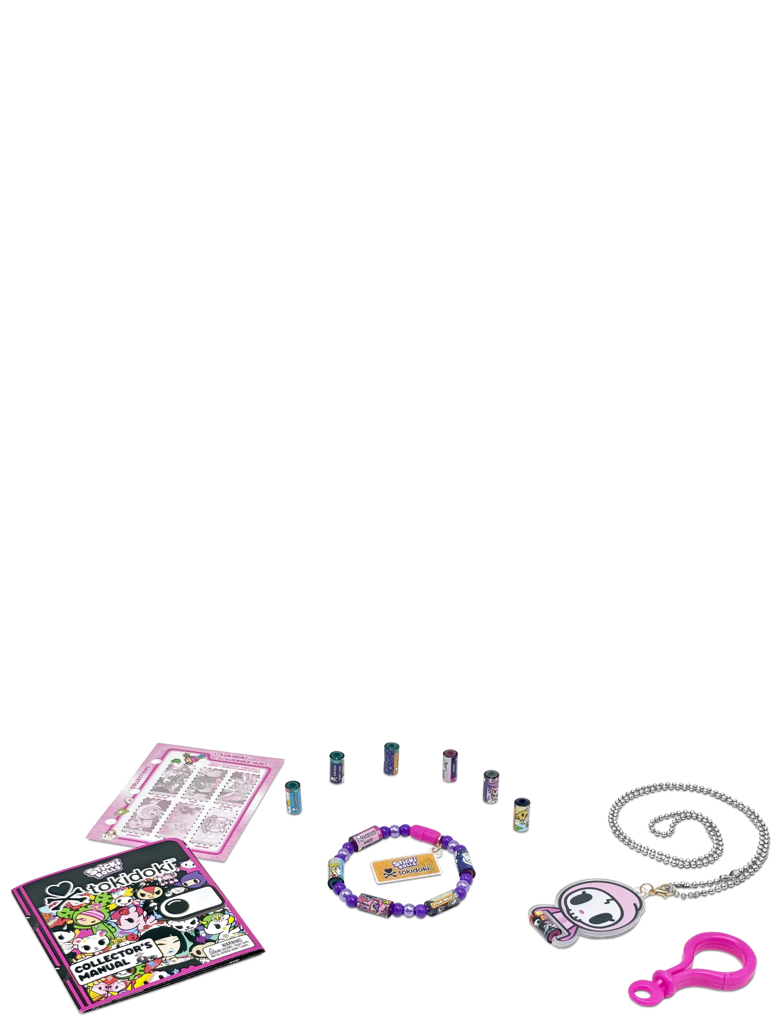 Sticki Rolls - STICKI ROLLS STICKI PENDANT TOKIDOKI CDU - multi colour - 3