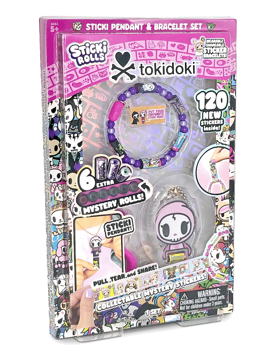 Sticki Rolls - STICKI ROLLS STICKI PENDANT TOKIDOKI CDU - multi colour - 5