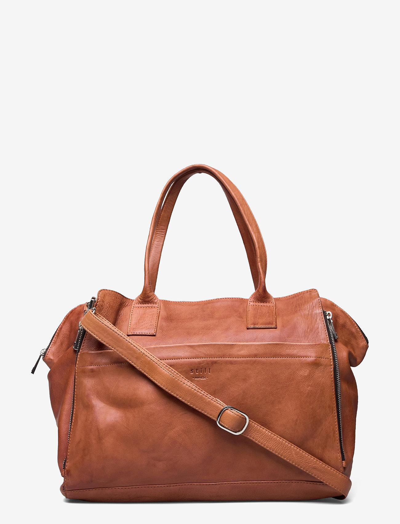 Still Nordic - Anouk Work Bag - vintage cognac - 0