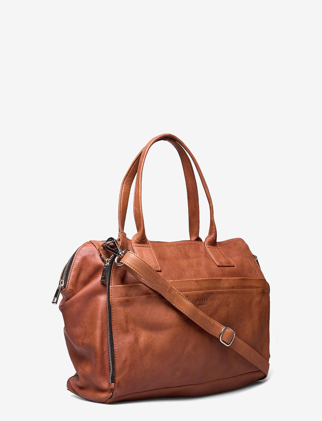 Still Nordic - Anouk Work Bag - vintage cognac - 2