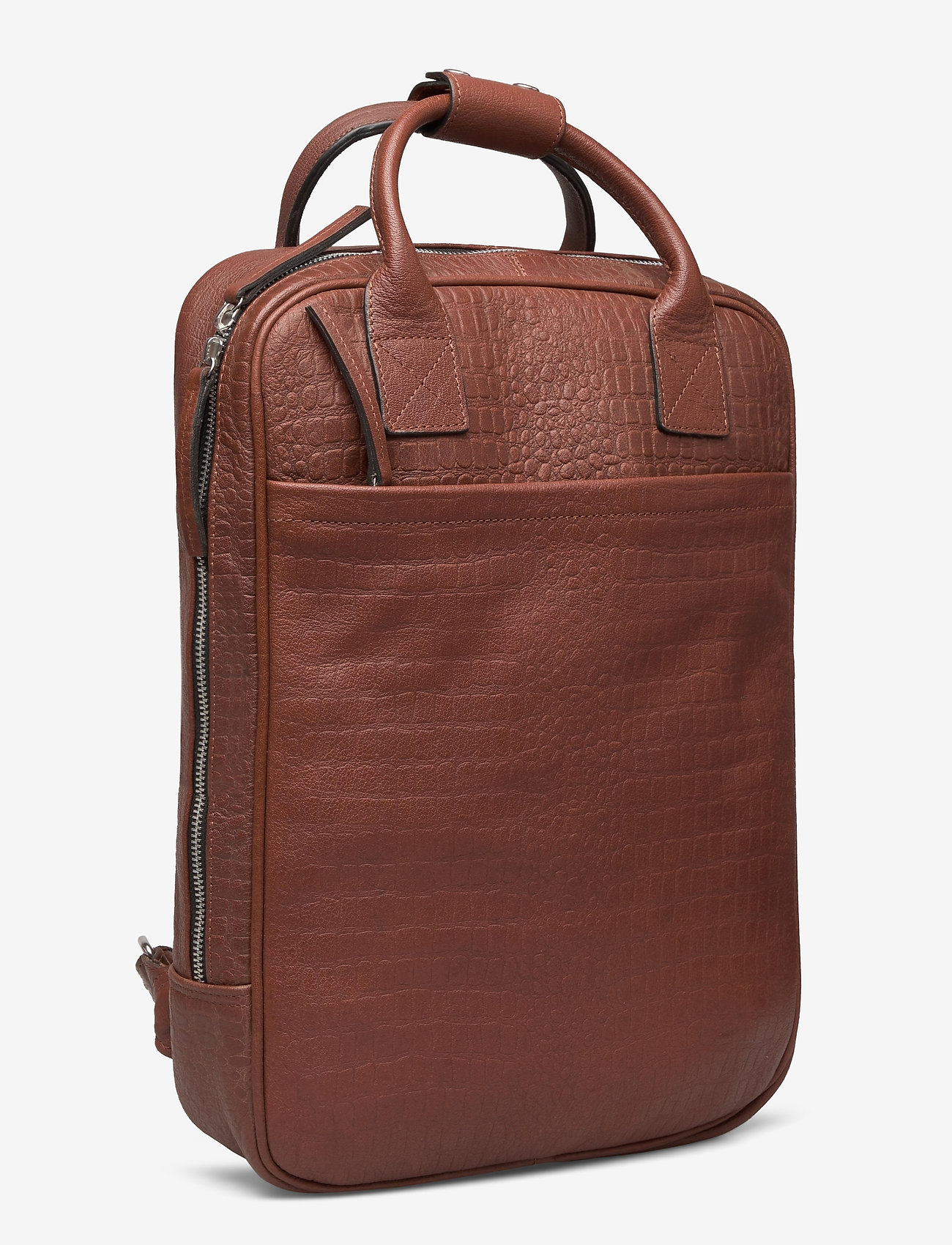 Still Nordic - Dundee Backpack w/croco - brown croco - 2