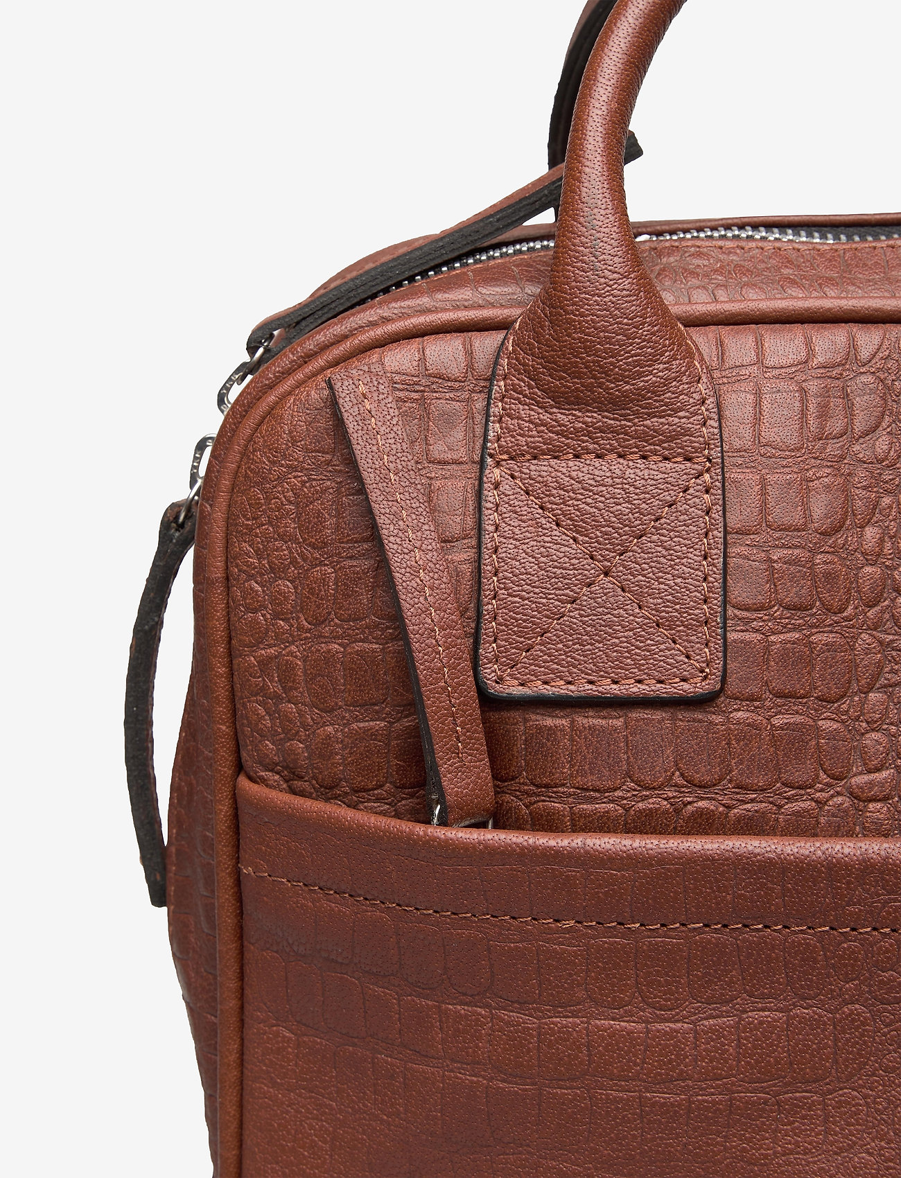 Still Nordic - Dundee Backpack w/croco - brown croco - 3