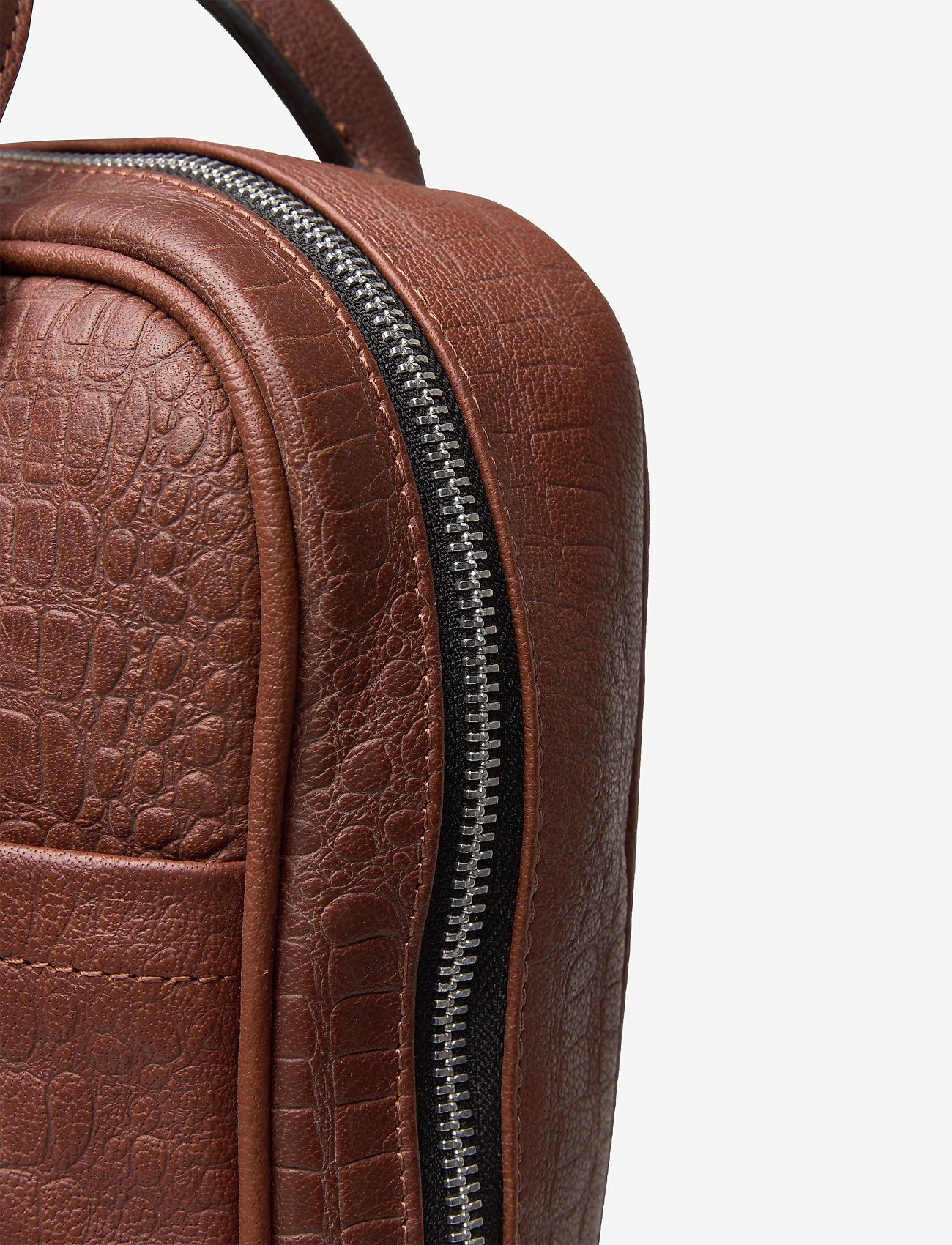 Still Nordic - Dundee Backpack w/croco - brown croco - 4