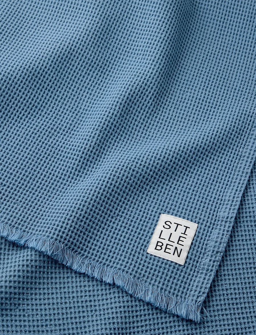 Stilleben - Bath sheet - denim blue - 4