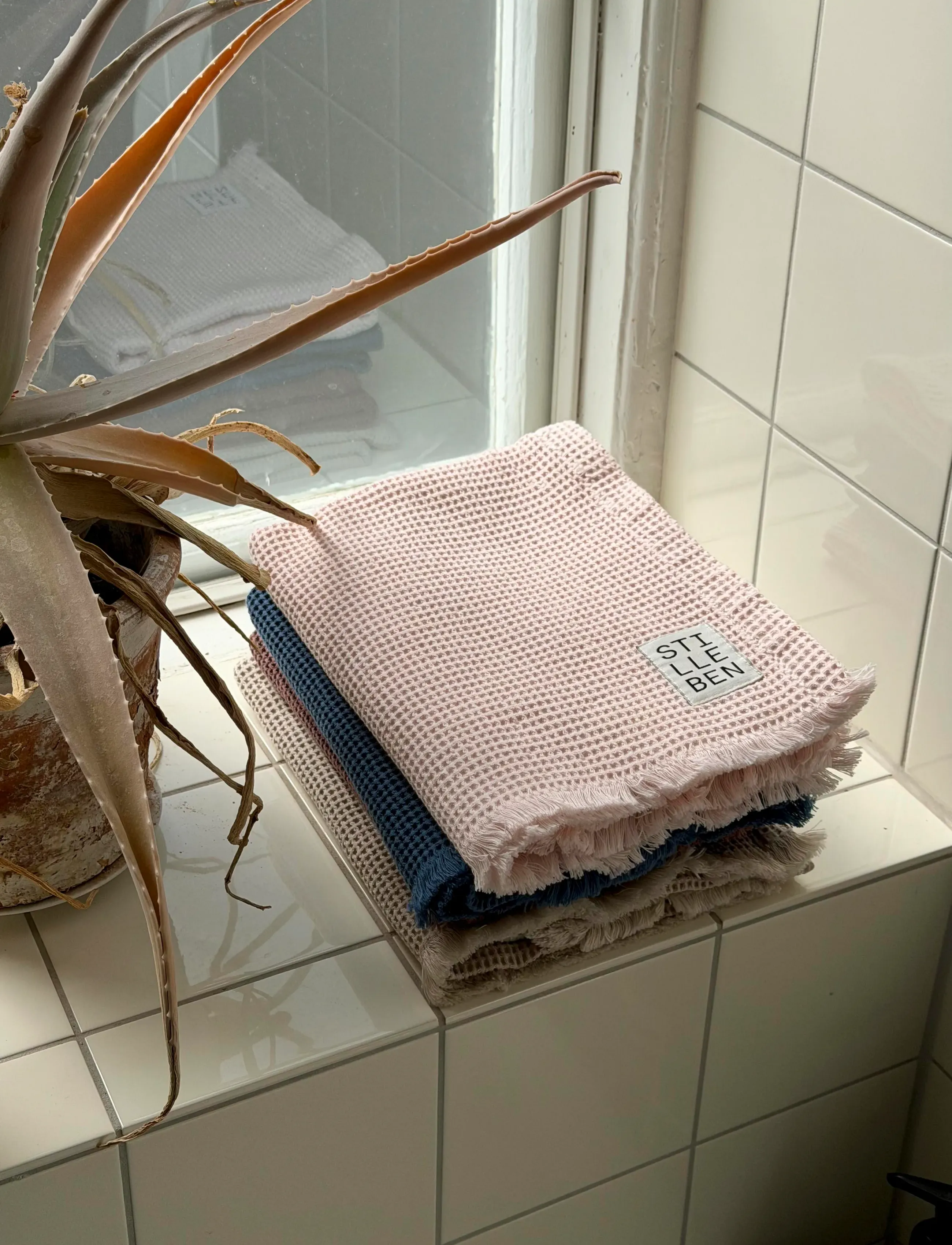 Stilleben - Hand towel - chalk pink - 0
