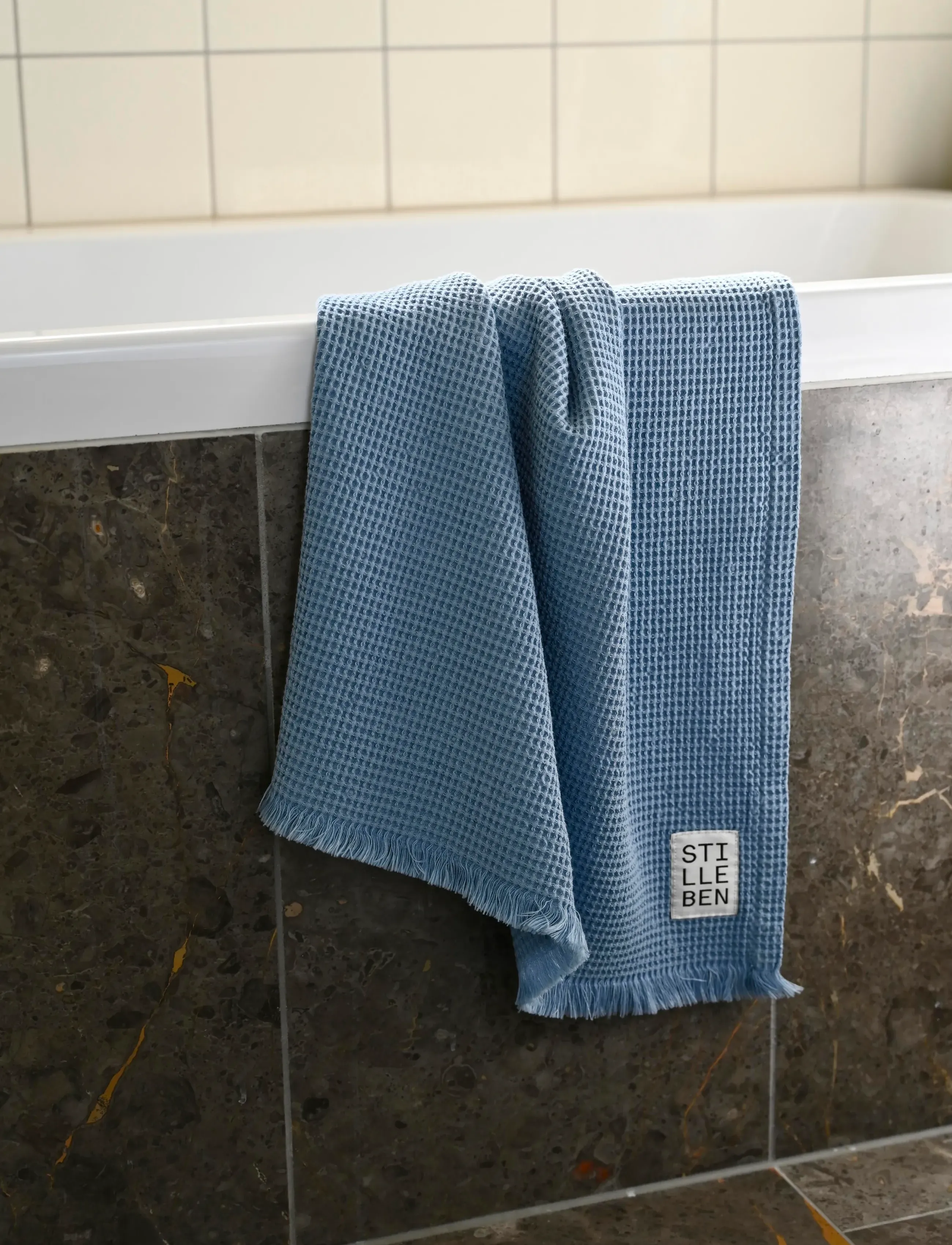 Stilleben - Hand towel - denim blue - 0