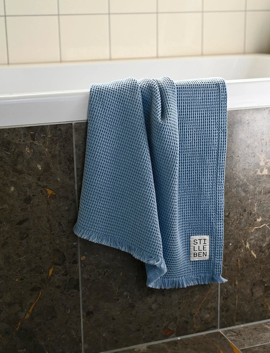 Stilleben - Hand towel - denim blue - 0