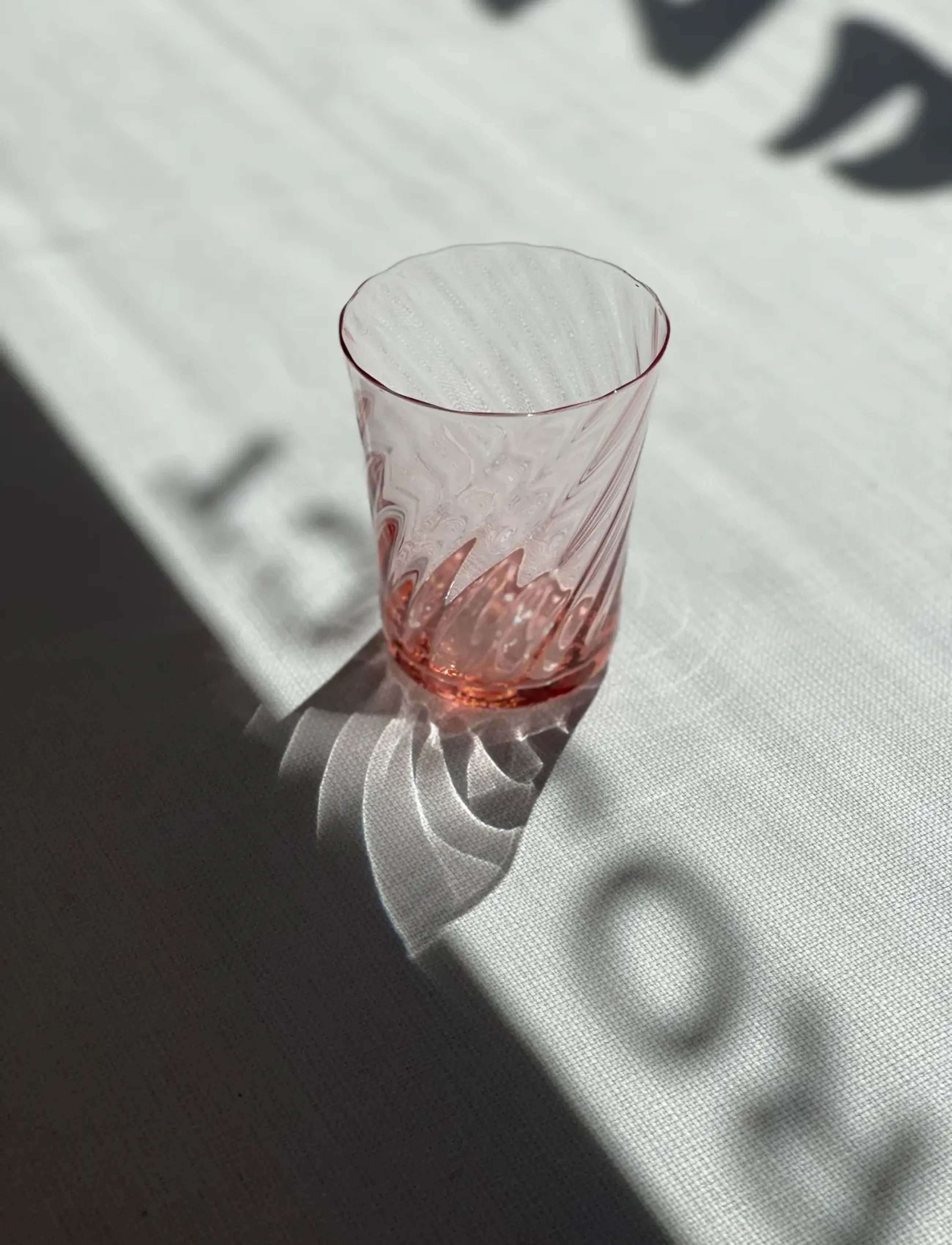 Stilleben - Concave Glass - Box of 2 - rose - 0