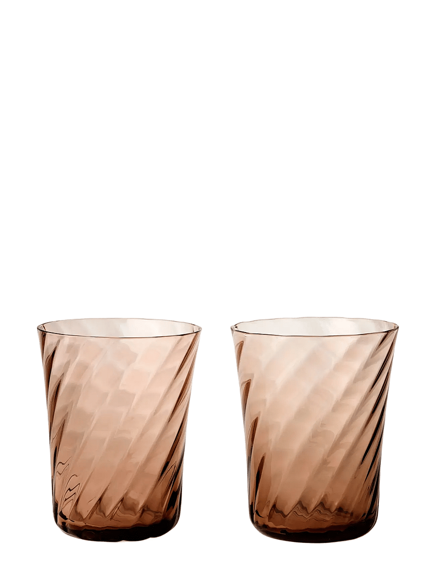 Stilleben - Concave Glass - Box of 2 - joogiklaasid - sepia - 1