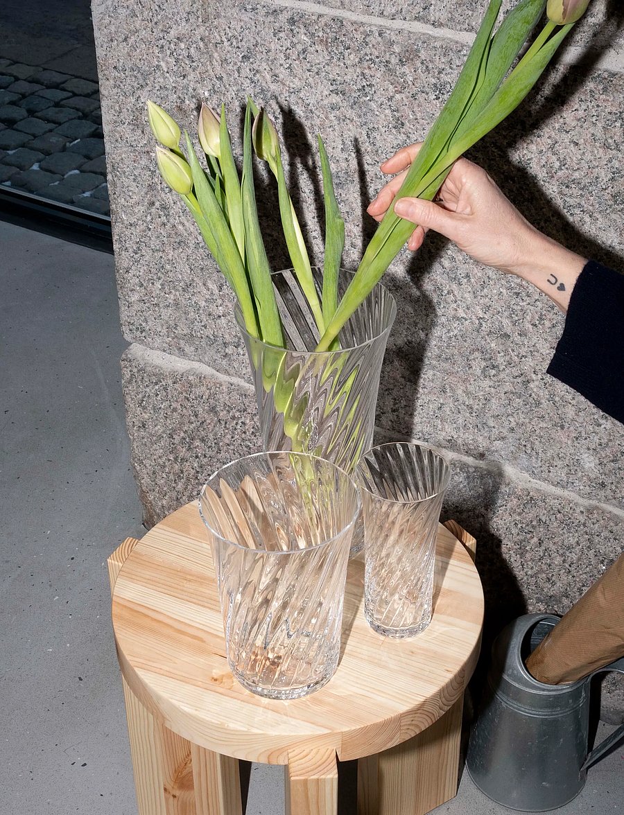 Stilleben - Concave Vase - vaasid - clear - 0