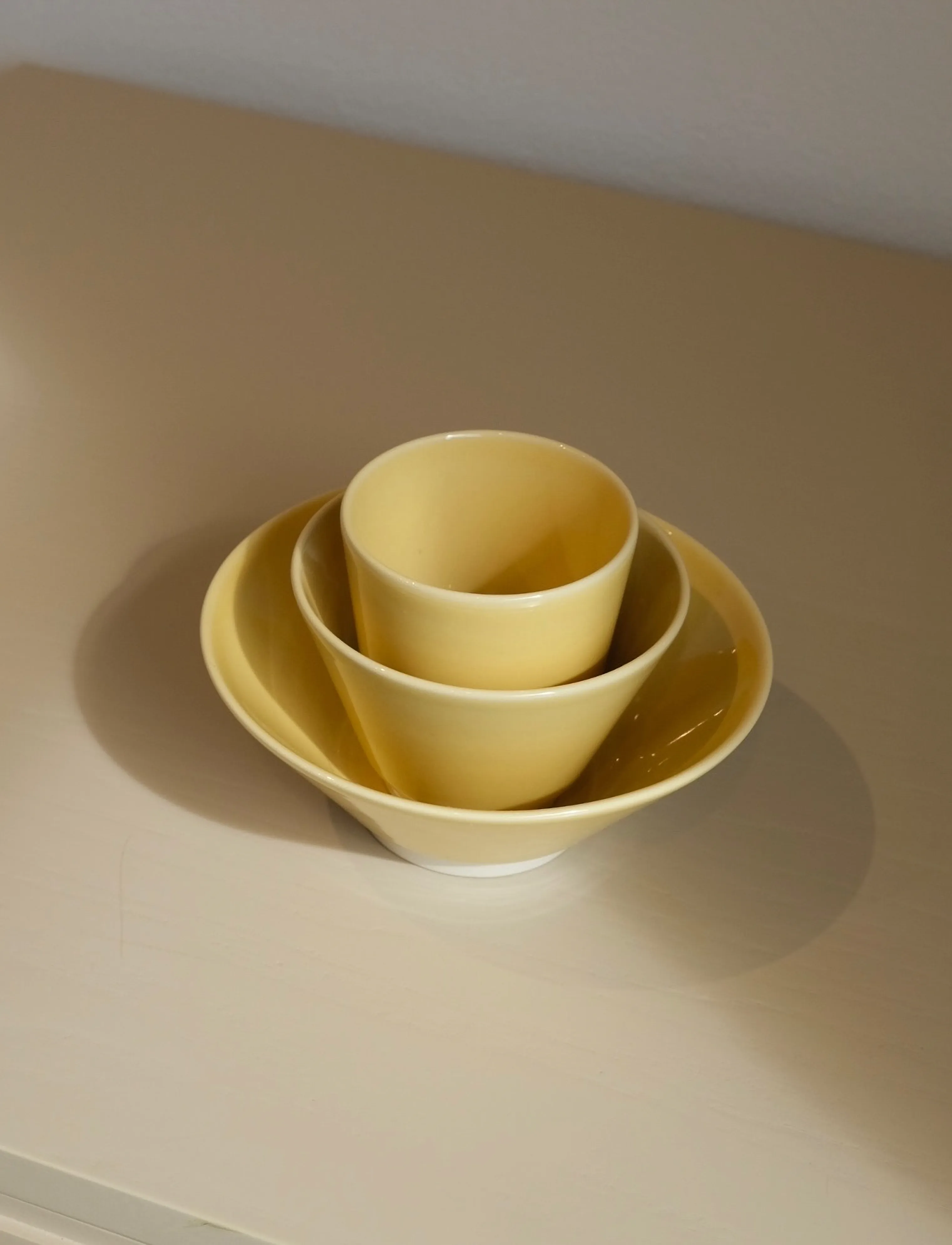 Stilleben - Memphis Bowl - Ø17 - yellow - 2