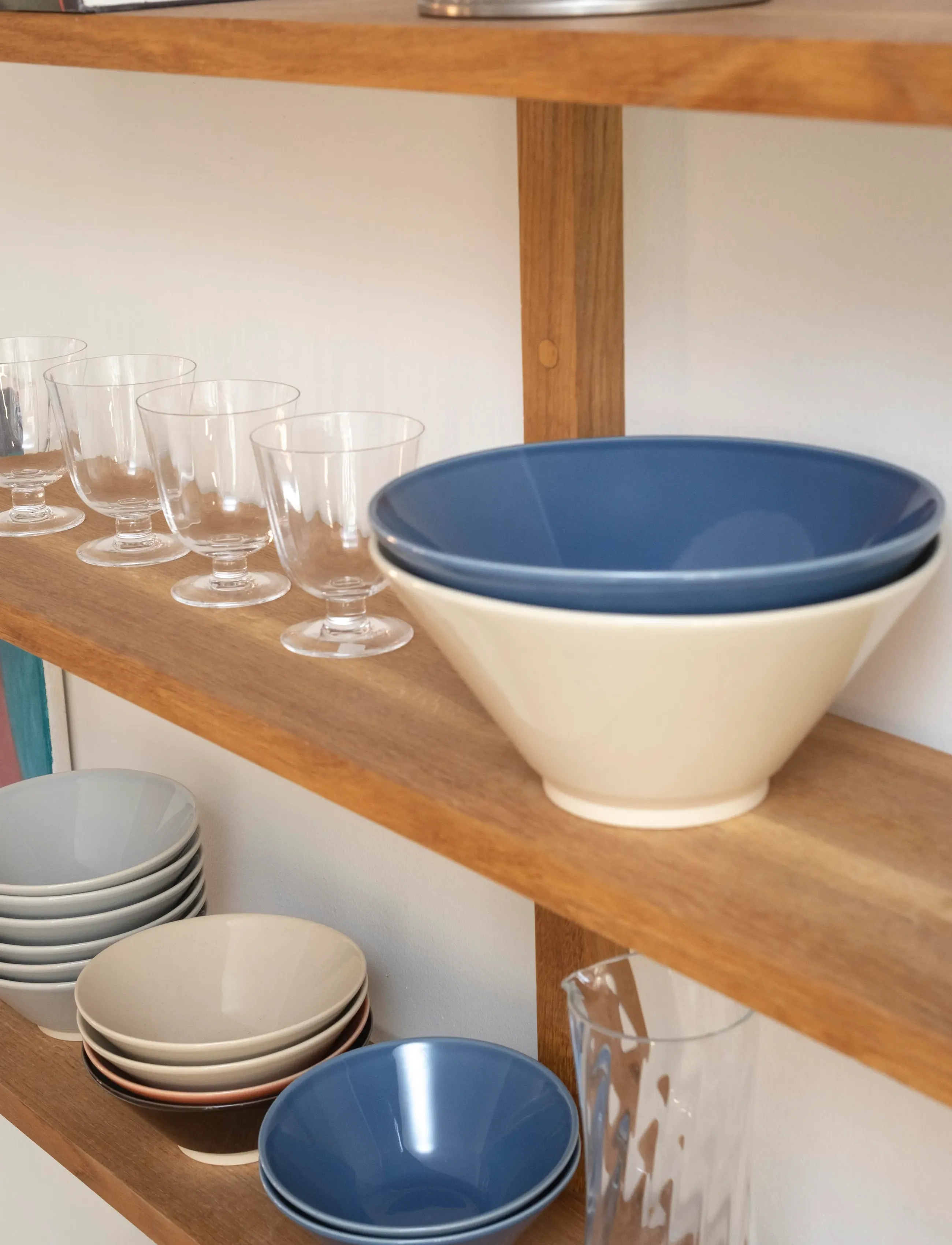 Stilleben - Memphis Serving Bowl - dusty blue - 2