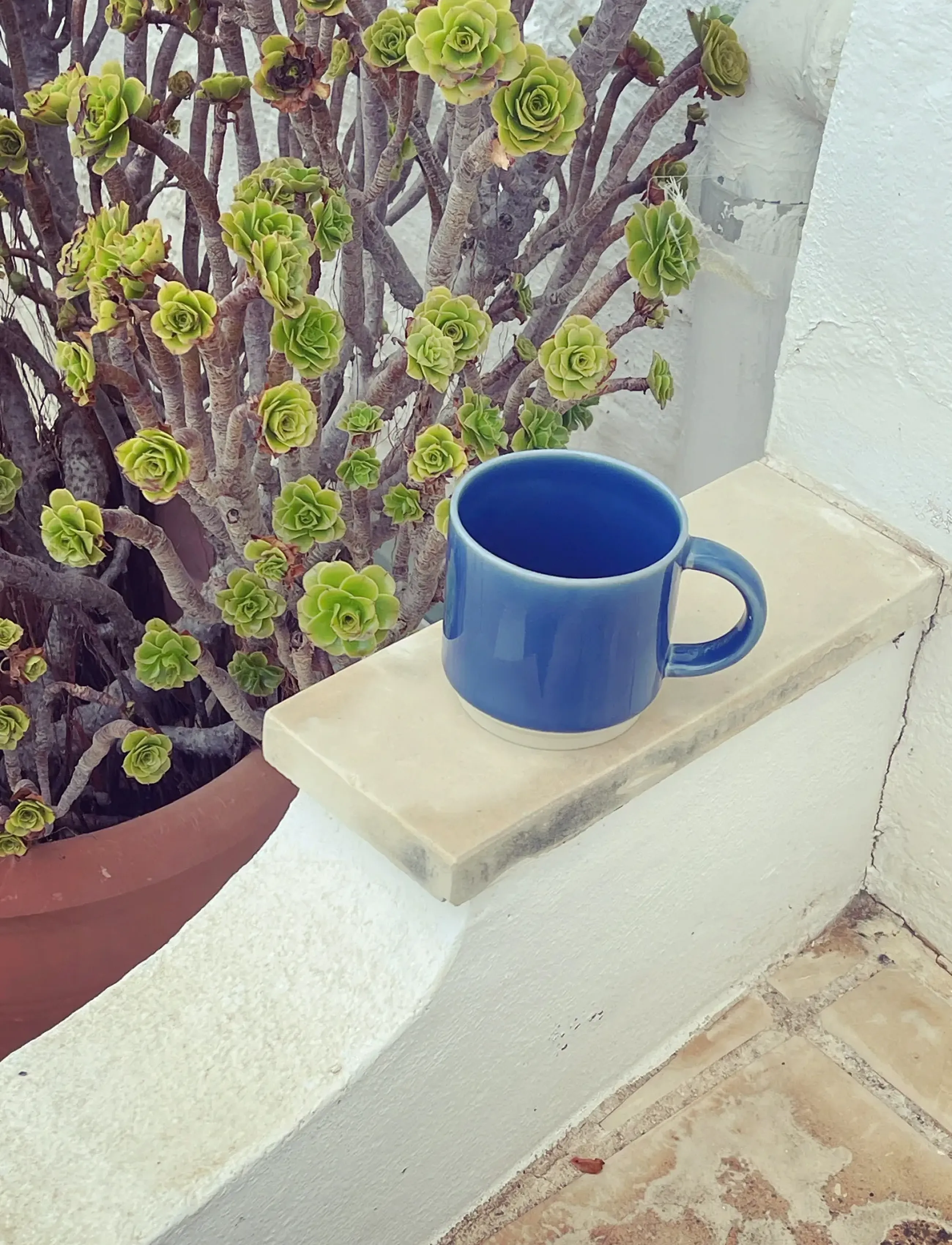 Stilleben - Memphis Mug - dusty blue - 0