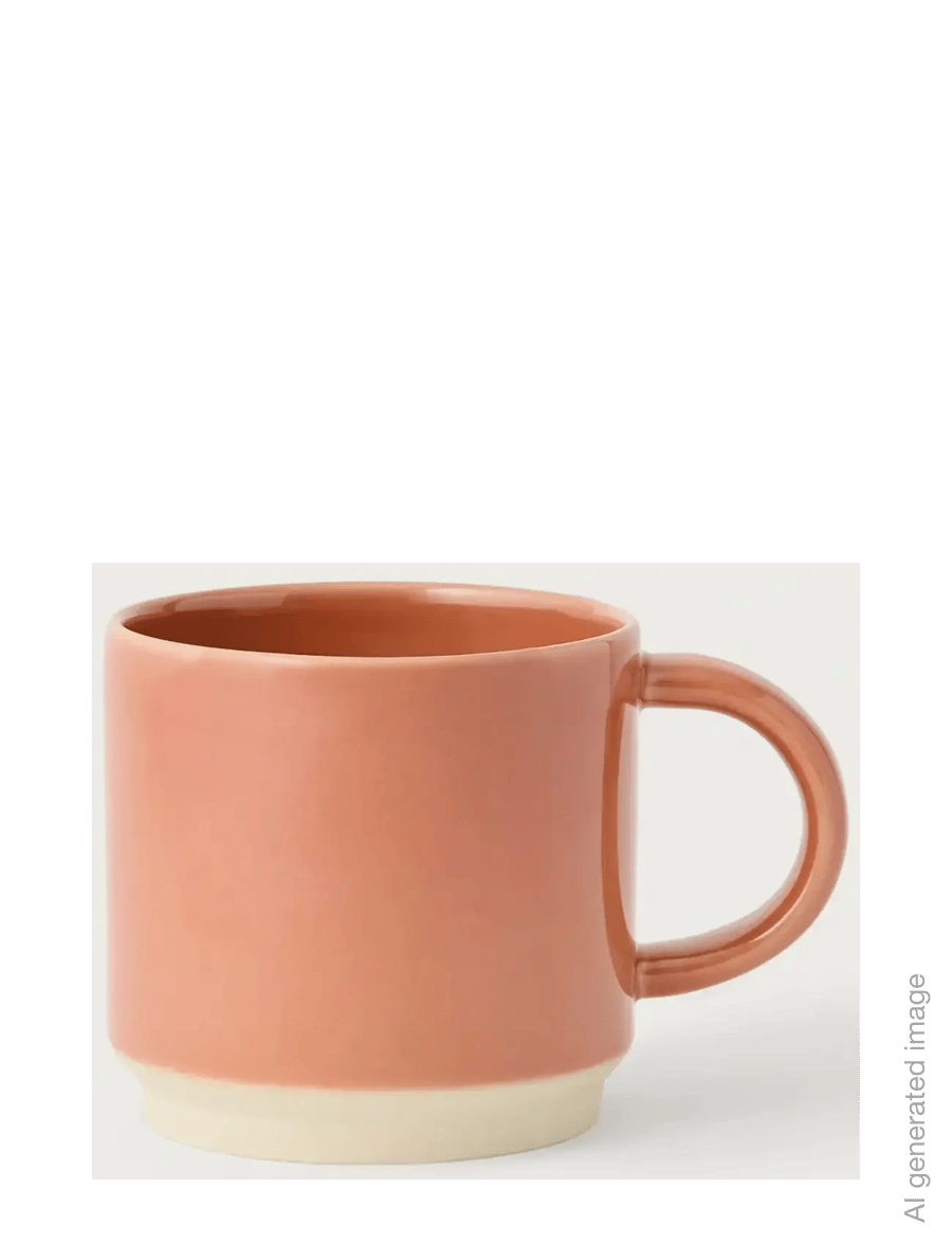 Stilleben - Memphis Mug - teetassen - terracotta - 1