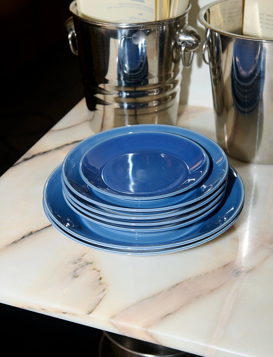 Stilleben - Memphis Mini Plate - dusty blue - 0