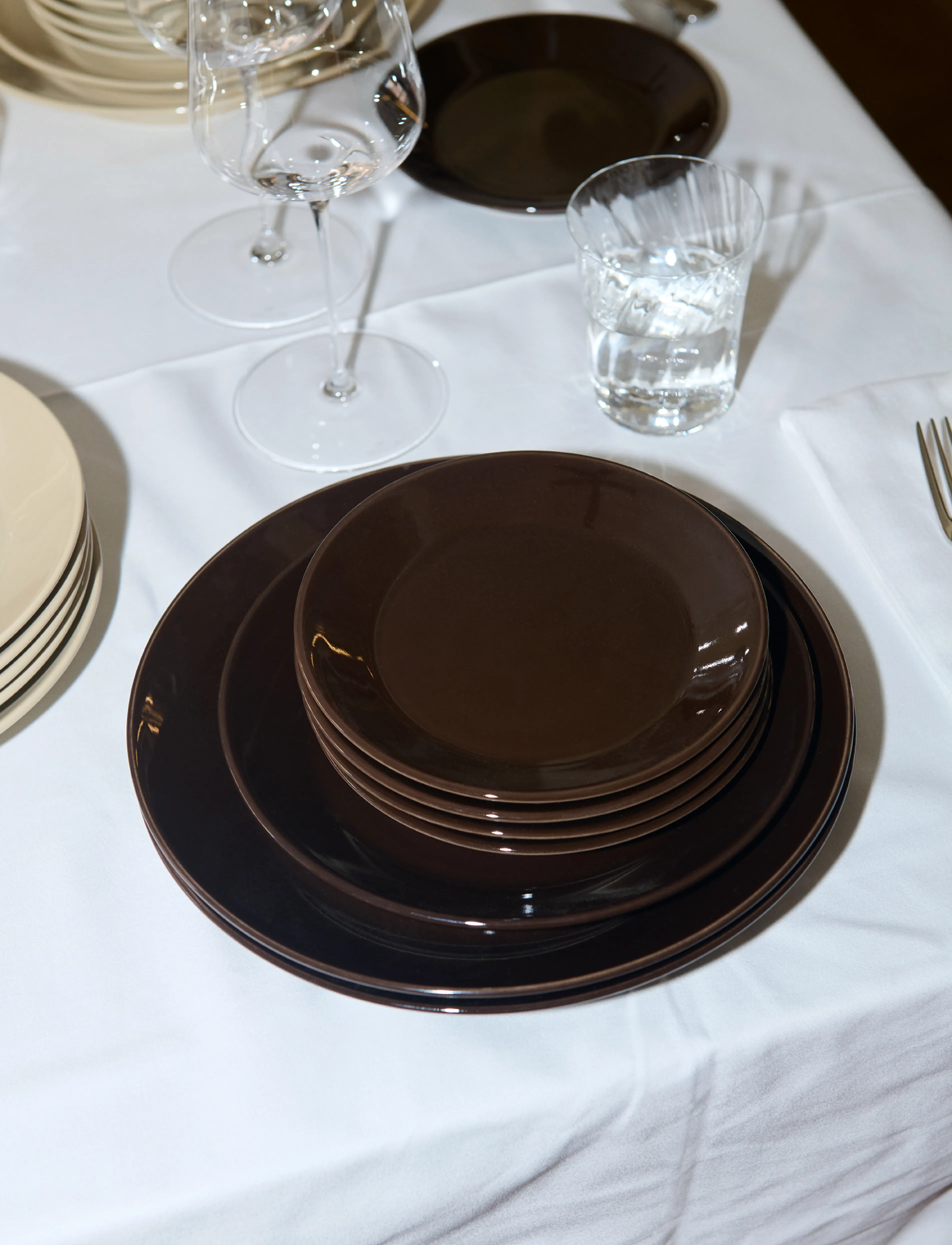 Stilleben - Memphis Lunch Plate - cocoa - 3