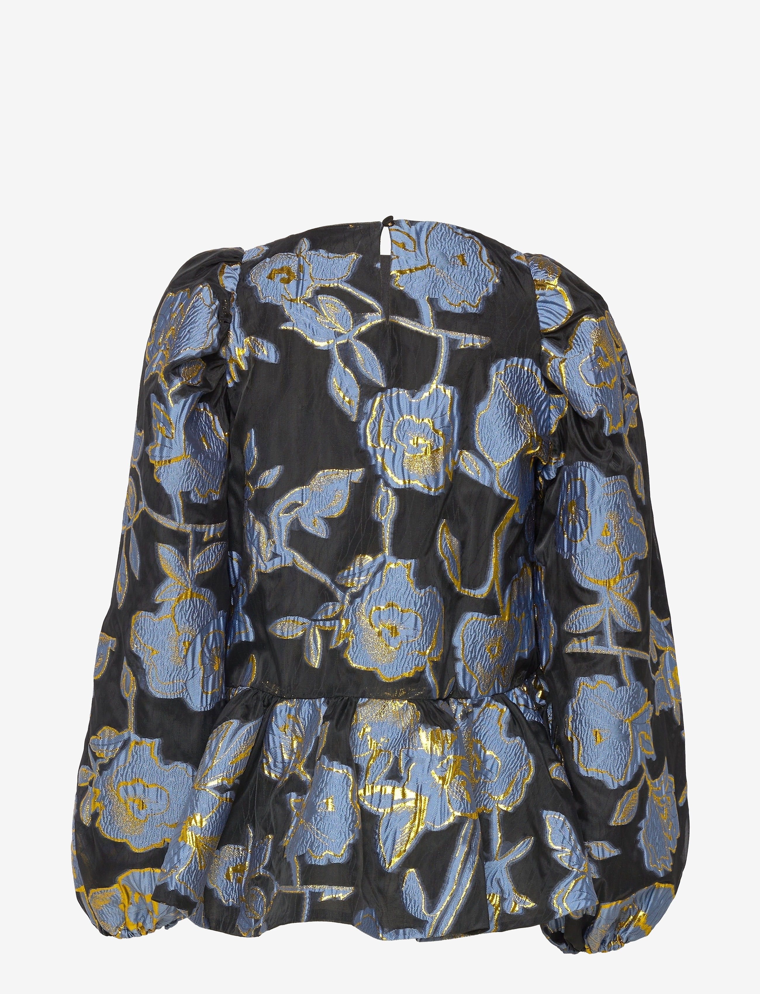 STINE GOYA - Jenny, 1309 Organza - flower foliage gold - 2