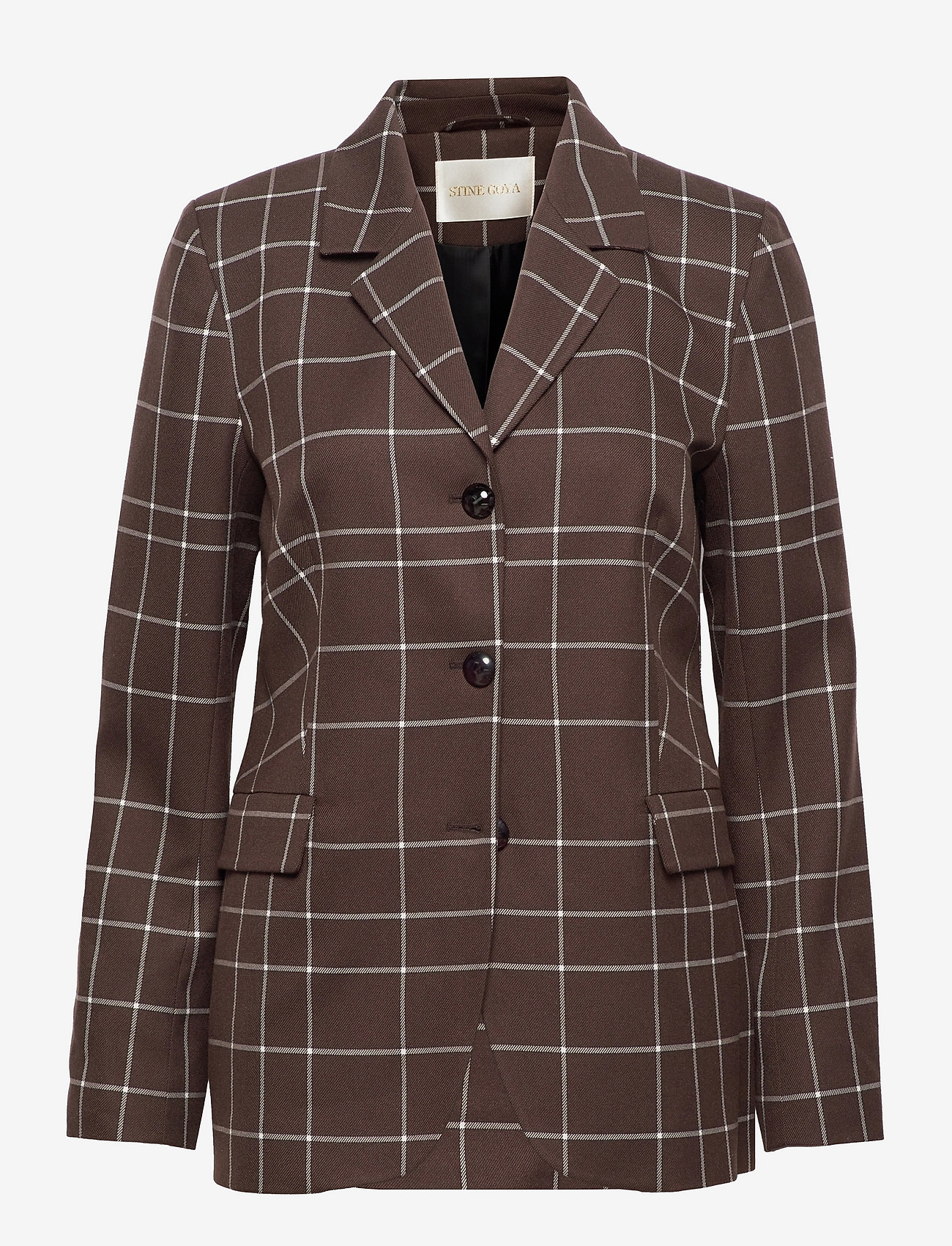 STINE GOYA - Kane, 1315 Tailoring Check - check off white - 0