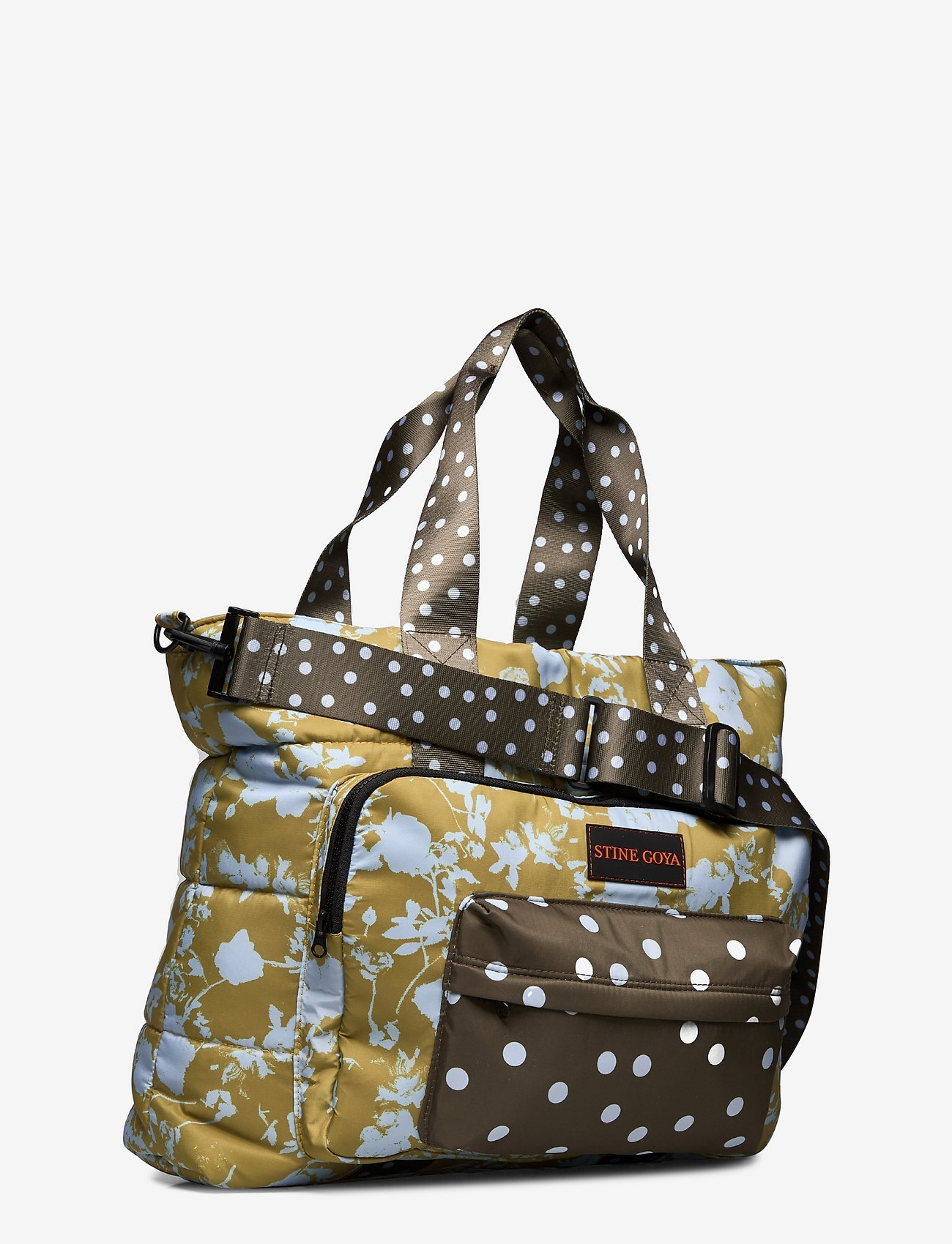 STINE GOYA - Liliana, 1322 Nylon Bags - flower foliage blue - 2