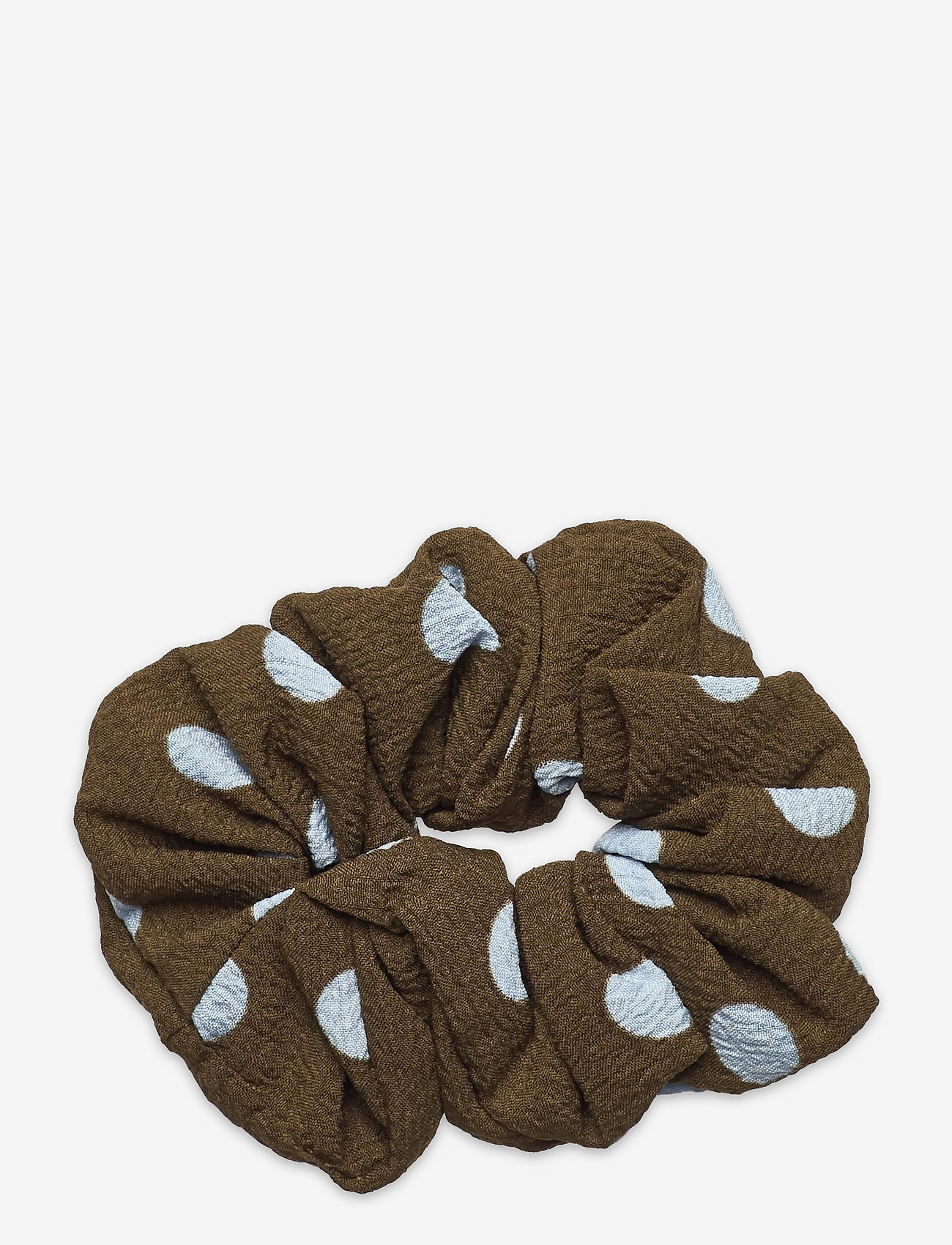 STINE GOYA - Scrunchy, 1300 Crinkled Poly - blue dots - 0