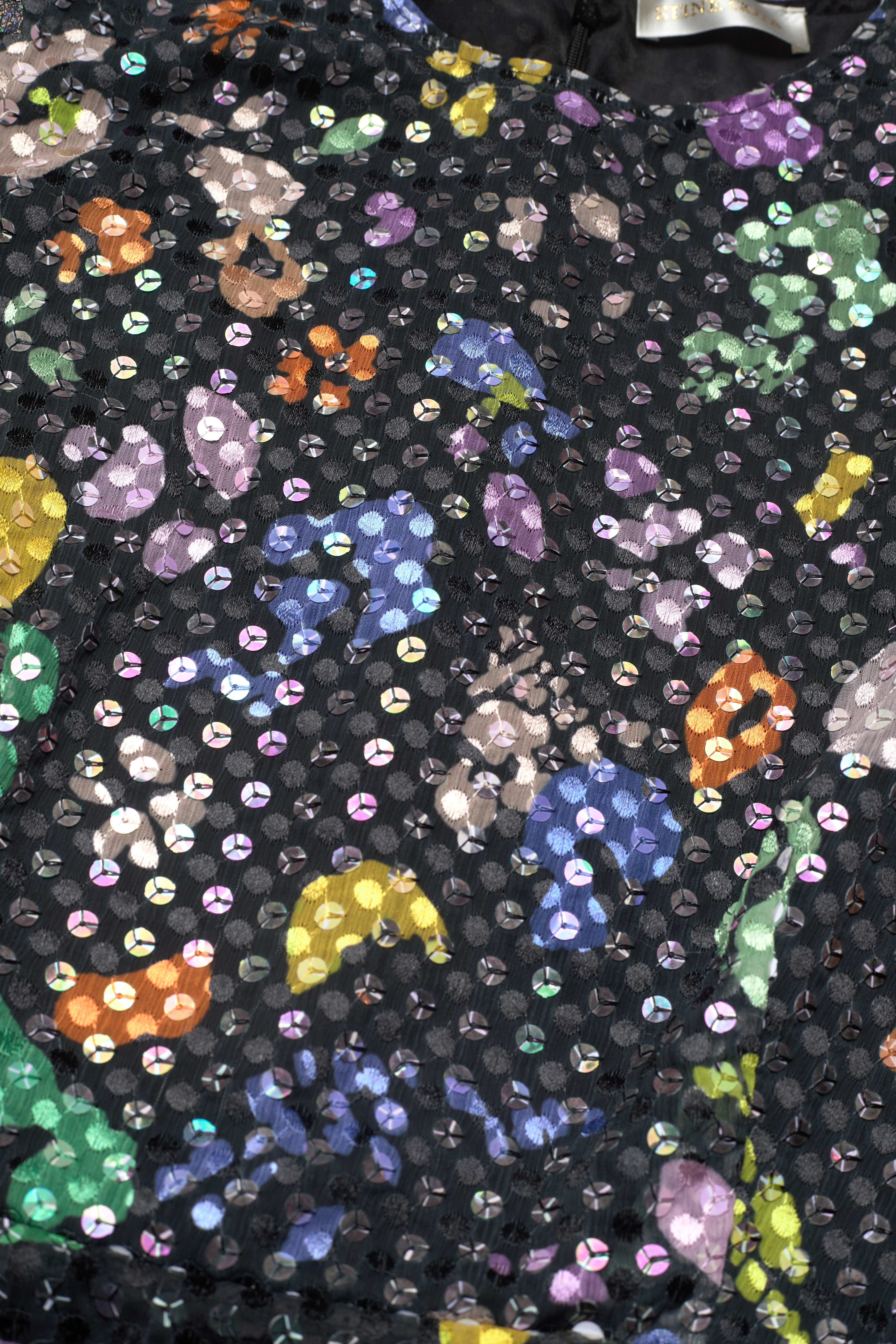 STINE GOYA - Celina, 1379 Printed Sequin - 2008 black leopard - 4