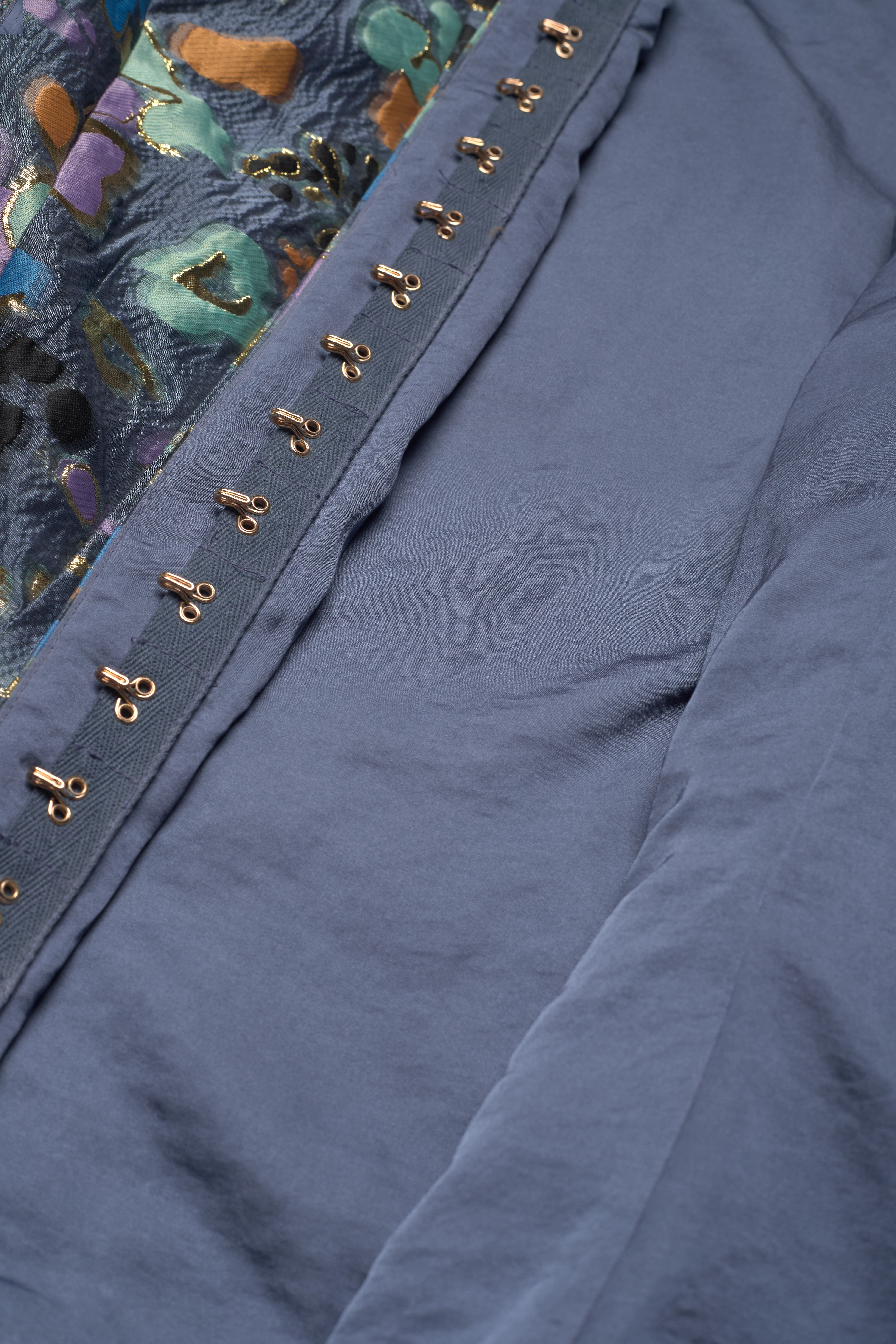 STINE GOYA - Farahi, 1380 Organza Jacquard - 2016 blue leopard - 4