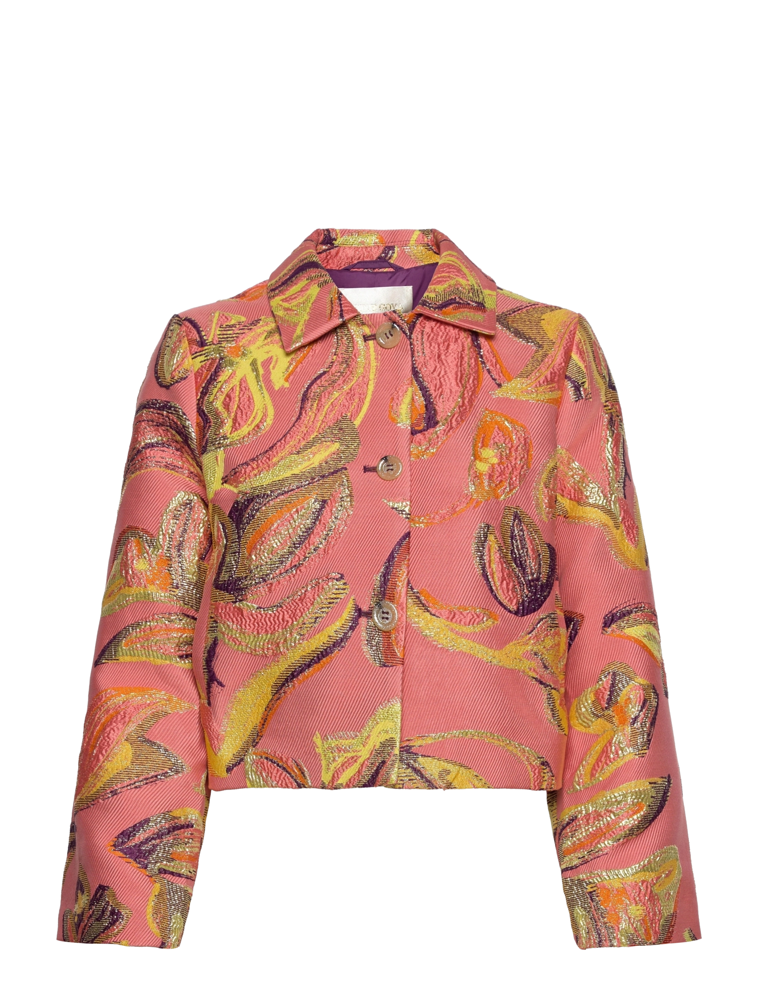 STINE GOYA - Kiana, 1387 Flower Jacquard - 2023 the life of a tulip pink - 1