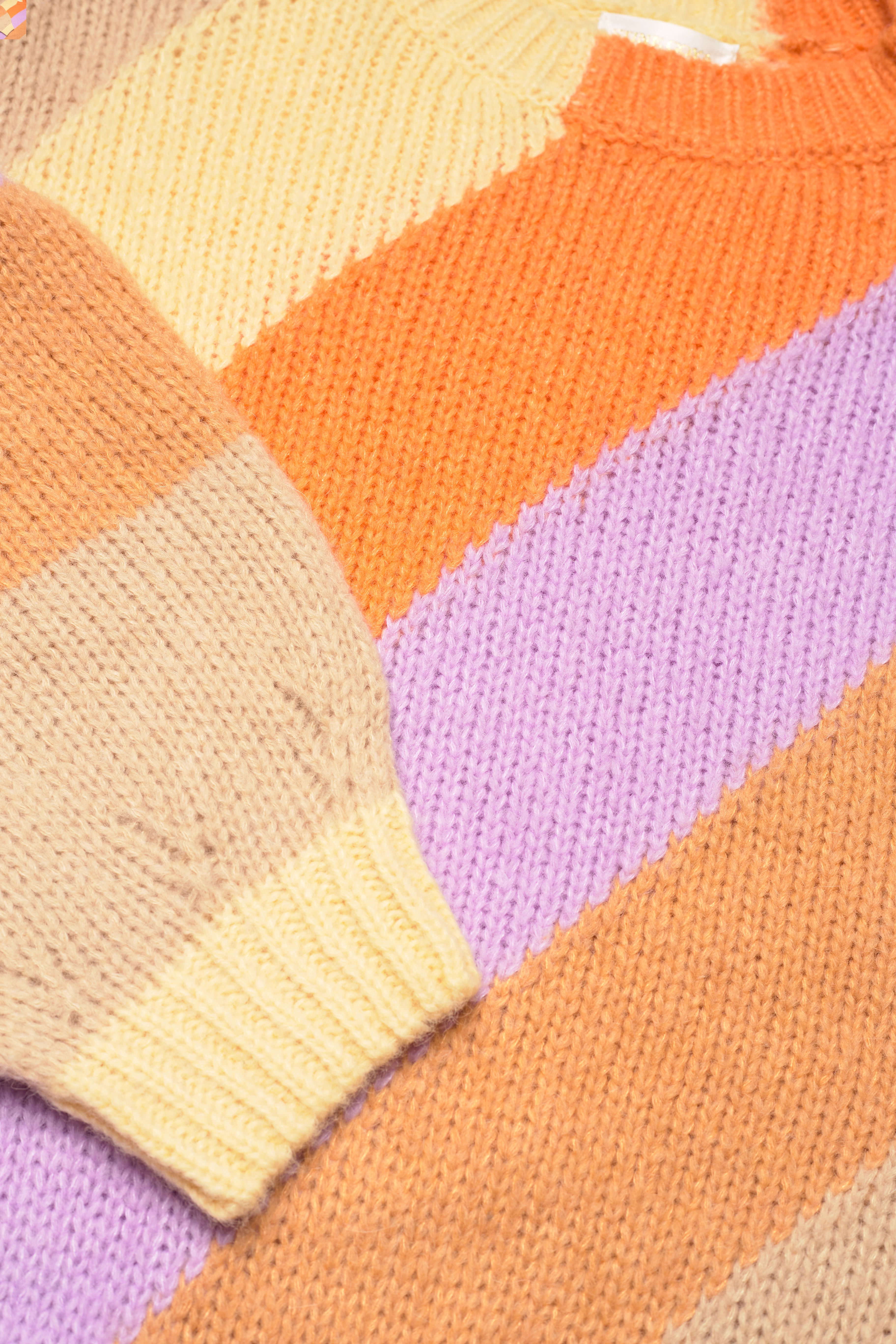 STINE GOYA - Scharla, 1406 Knit Alpaca Stripe - 2039 multi stripe - 3