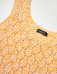 STINE GOYA - Esme, 1469 Heavy Melgange Knit - knitted dresses - orange melange - 5