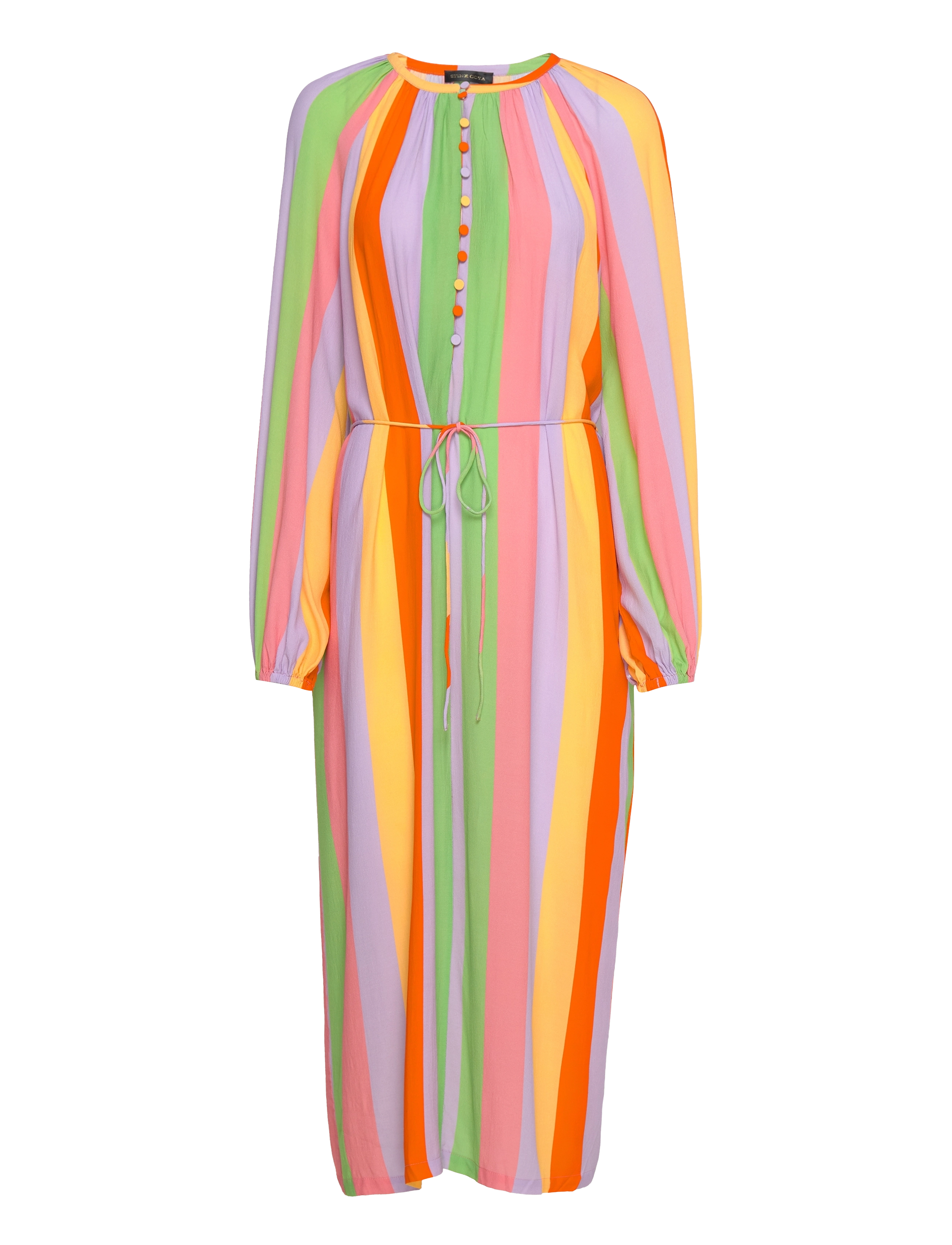 STINE GOYA Elia, 1436 Eco Viscose - Tøj - CANDY STRIPE / multi