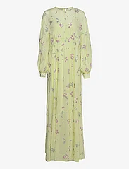 STINE GOYA - Tammy, 1443 Embroidered Crepe - maxi dresses - green jade garden - 0
