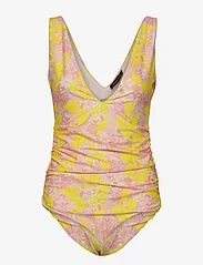 STINE GOYA - Aster, 1465 Swimwear - badedragter - wallpaper floral blush - 0