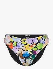 STINE GOYA - Dahlia Bikini Bottom, 1465 Swimwear - bikinio kelnaitės aukštu liemeniu - airbrush at night - 0