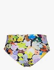 STINE GOYA - Aspen Bikini Bottom, 1465 Swimwear - bikinio kelnaitės aukštu liemeniu - airbrush at night - 1