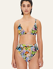 STINE GOYA - Aspen Bikini Bottom, 1465 Swimwear - bikinitrosor med hög midja - airbrush at night - 2