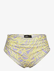 STINE GOYA - Aspen Bikini Bottom, 1465 Swimwear - bikinio kelnaitės aukštu liemeniu - graffiti zebra sunset - 0
