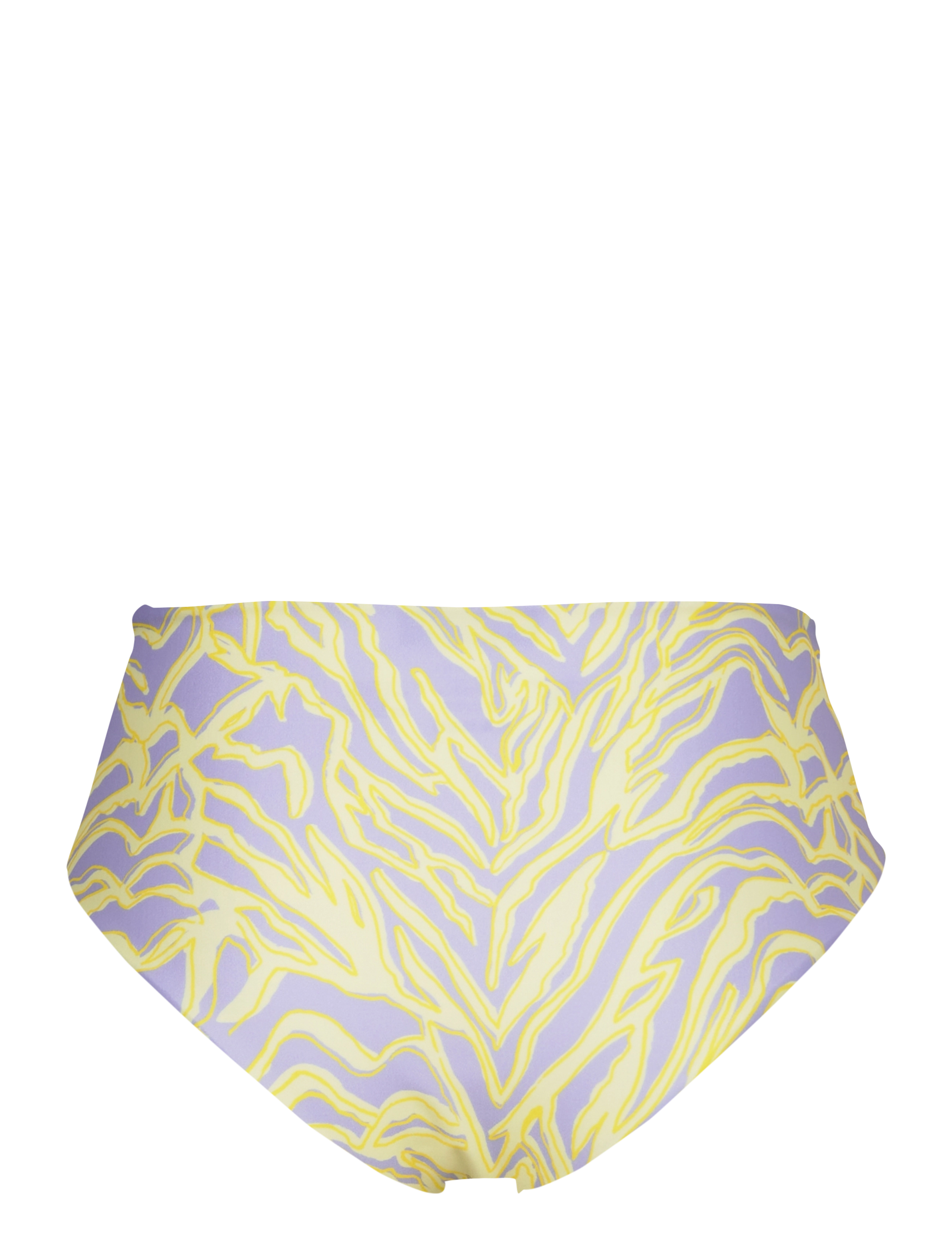 STINE GOYA - Aspen Bikini Bottom, 1465 Swimwear - bikinitrosor med hög midja - graffiti zebra sunset - 2
